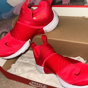 Nike Kids Red Slip-On Sneakers
